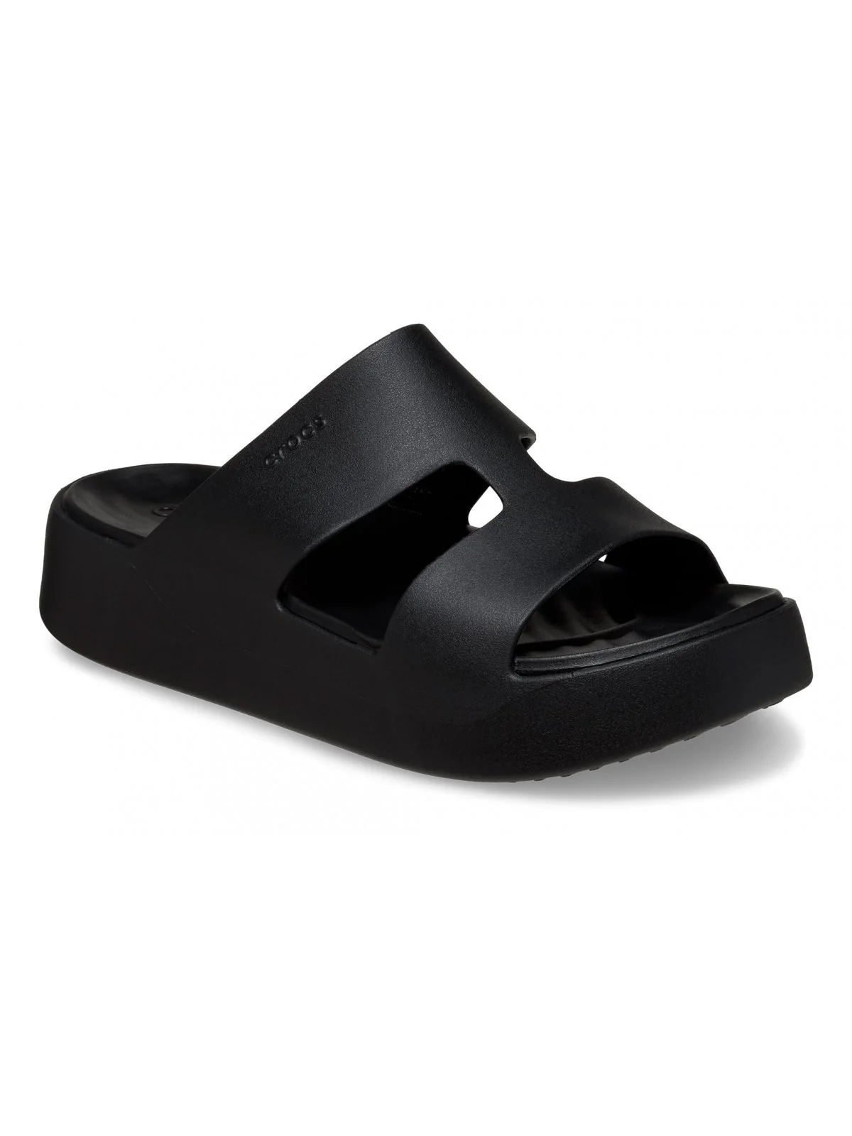 CROCS Ciabatta Donna Getaway Platform H-Strap W 209409 001 BLACK - Image 5
