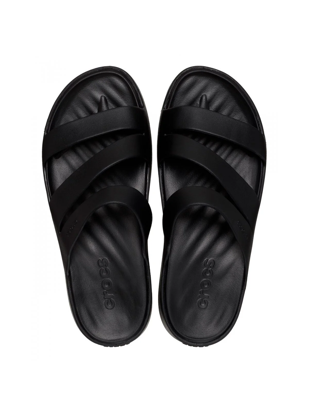 CROCS Ciabatta Donna Getaway Strappy W 209587 001 BLACK - Image 4
