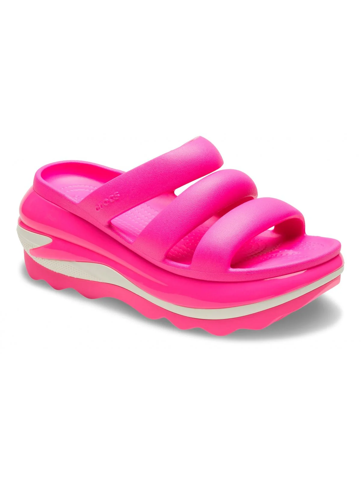 CROCS Ciabatta Donna Mega Crush Triple Strap 209842 6TW Rosa - Image 5