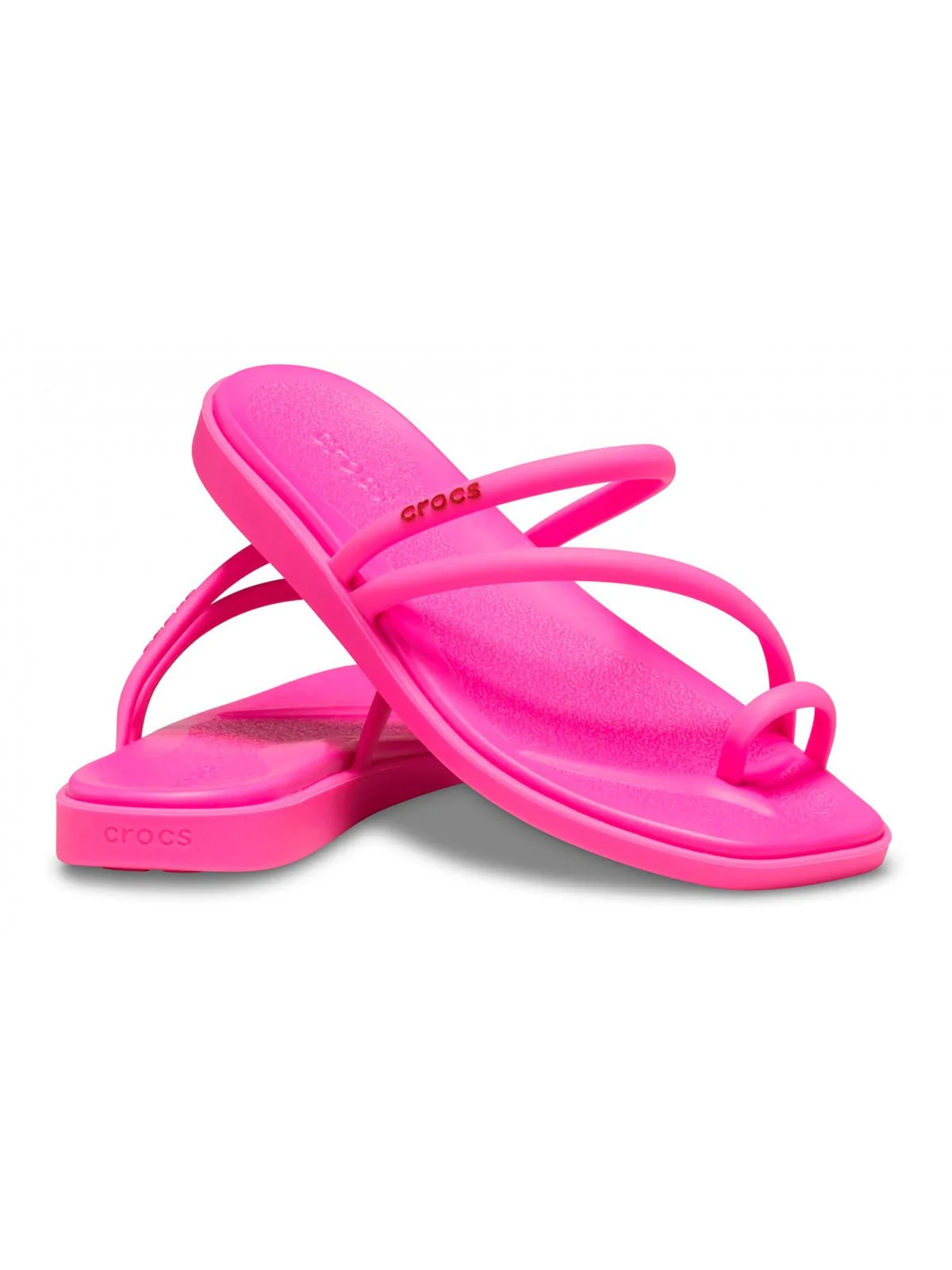 CROCS Ciabatta Donna Miami Toe Loop Sandal W 209862 6TW Rosa - Image 3