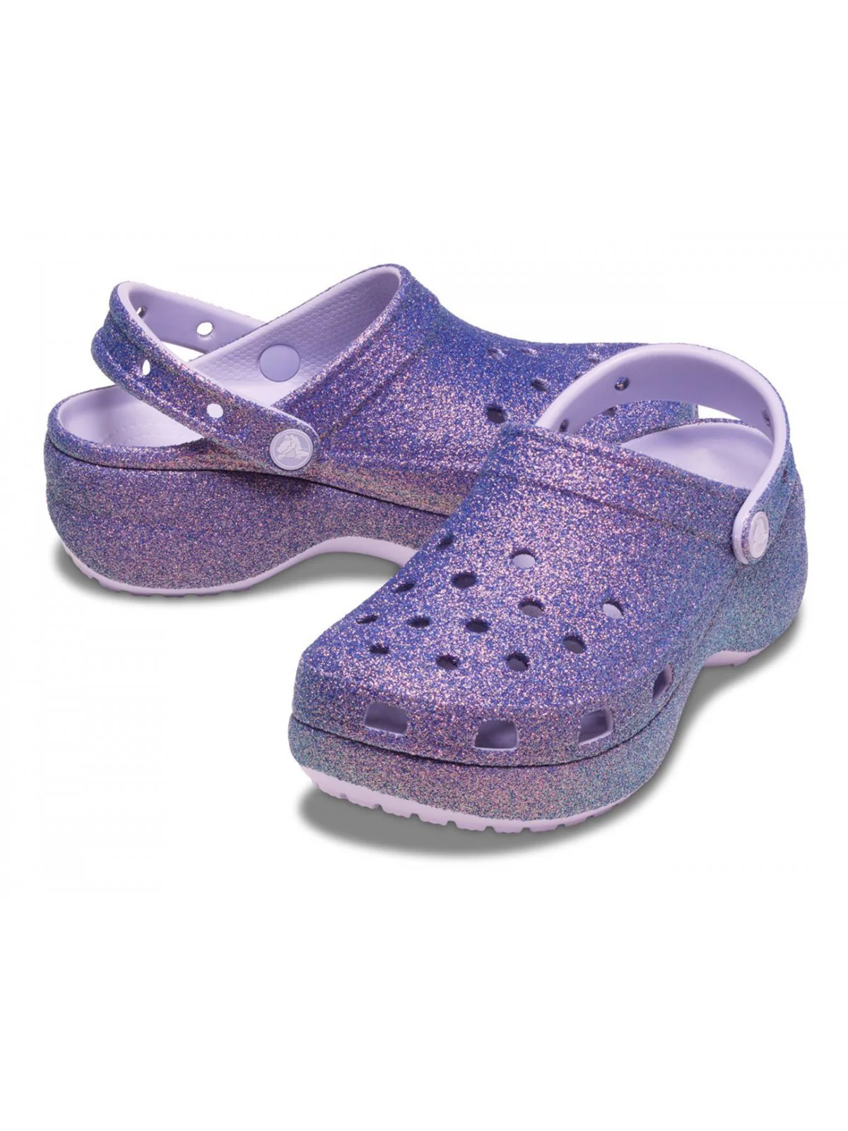 CROCS Ciabatta Donna Platform Irid Glitter Clog W 211024 5BR PURPLE MOON - Image 3