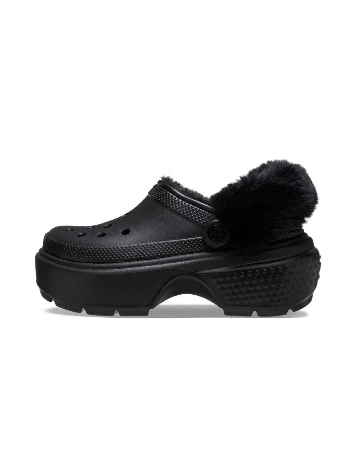 CROCS Ciabatta Donna Stomp Lined Clog 208546 BLK Nero - Image 2