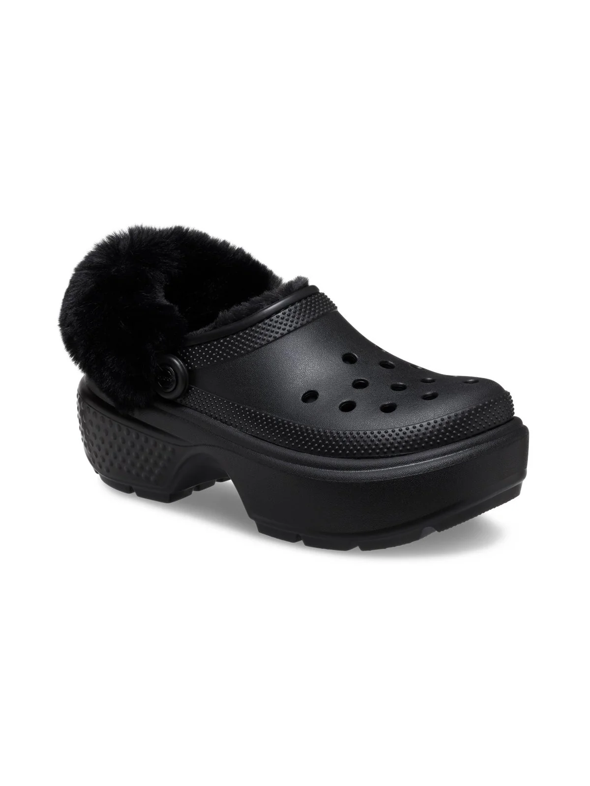 CROCS Ciabatta Donna Stomp Lined Clog 208546 BLK Nero - Image 6