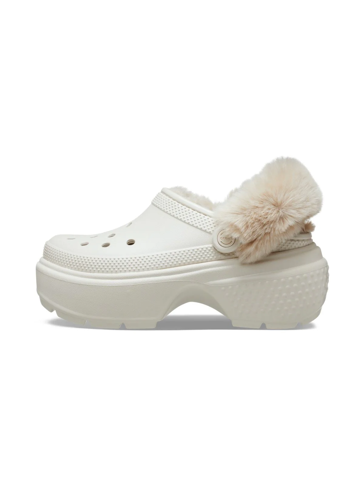 CROCS Ciabatta Donna Stomp Lined Clog 208546 STUC  Beige - Image 2