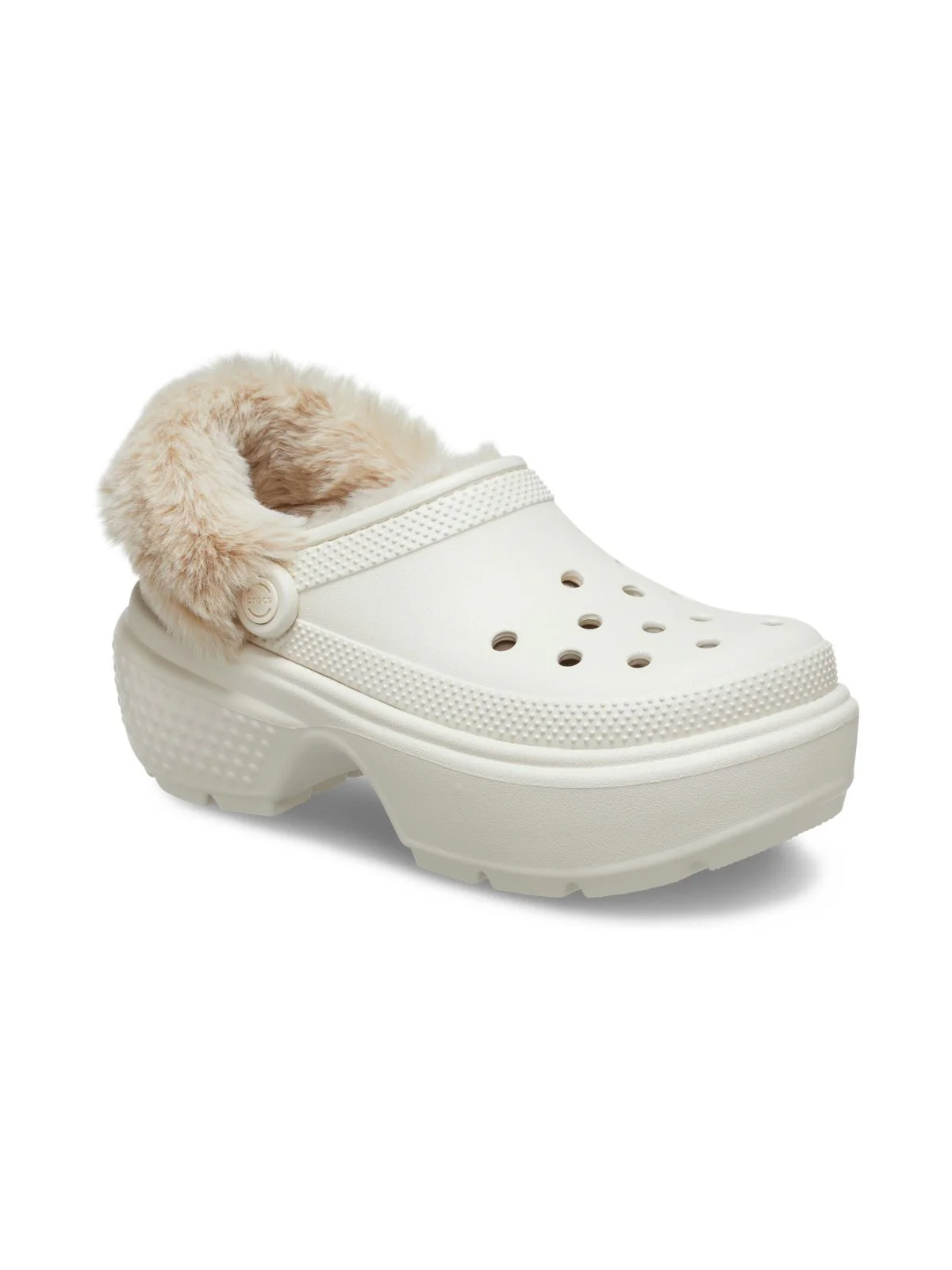 CROCS Ciabatta Donna Stomp Lined Clog 208546 STUC  Beige - Image 6