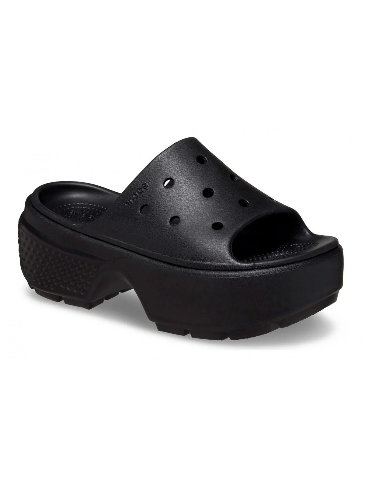 CROCS Ciabatta Donna Stomp Slide W 209346 001 Nero - Image 6