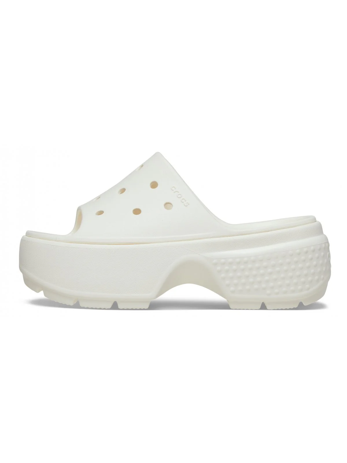 CROCS Ciabatta Donna Stomp Slide W 209346 0WV Bianco - Image 2