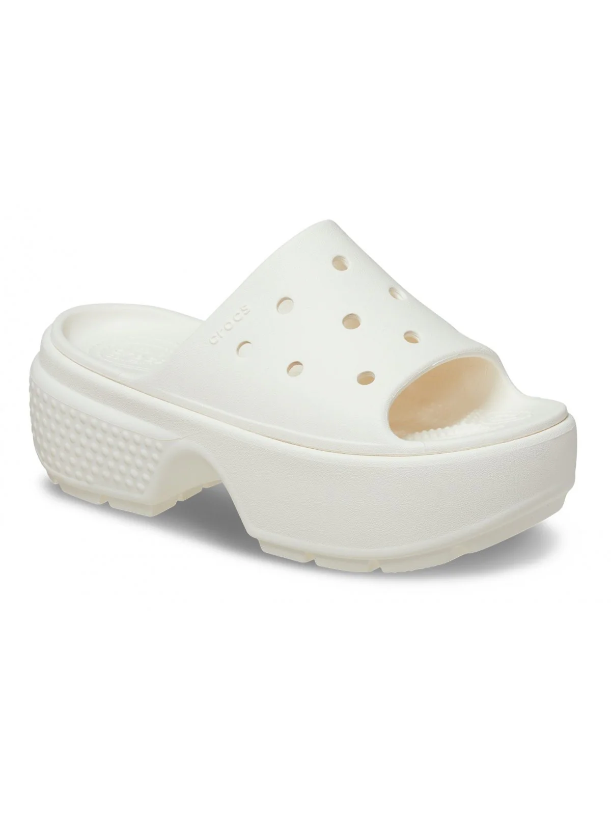 CROCS Ciabatta Donna Stomp Slide W 209346 0WV Bianco - Image 6