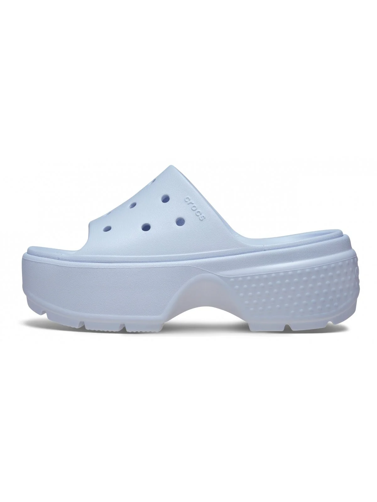CROCS Ciabatta Donna Stomp Slide W 209346 5AF Blu - Image 2