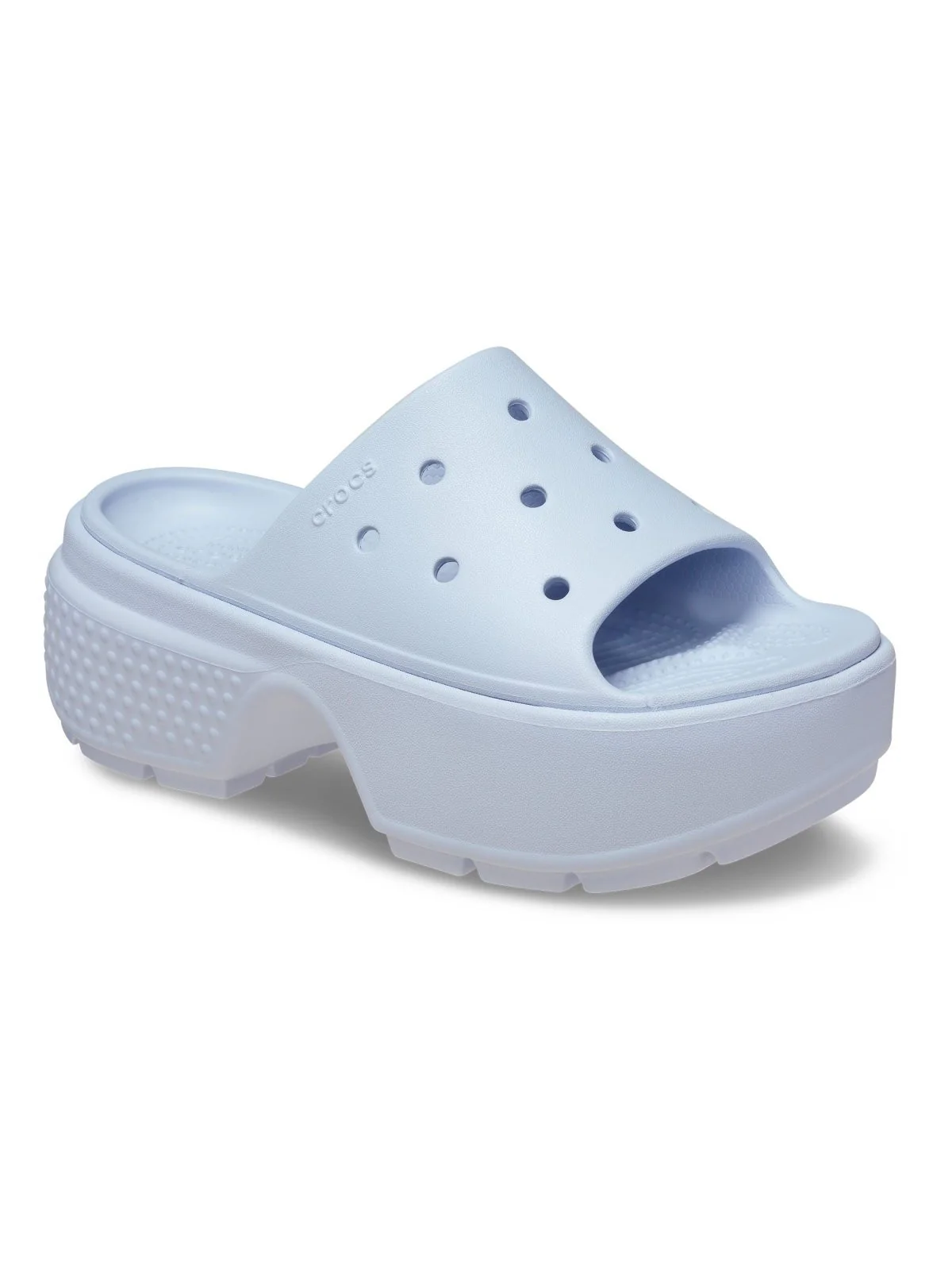 CROCS Ciabatta Donna Stomp Slide W 209346 5AF Blu - Image 7