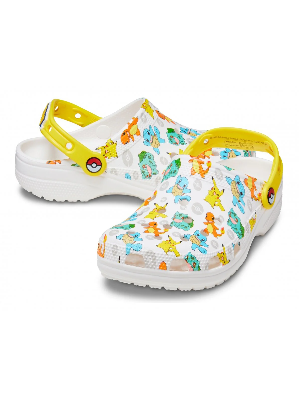 CROCS Ciabatta Unisex adulto Classic Pokemon 2 Clog 207765 94S Bianco - Image 3