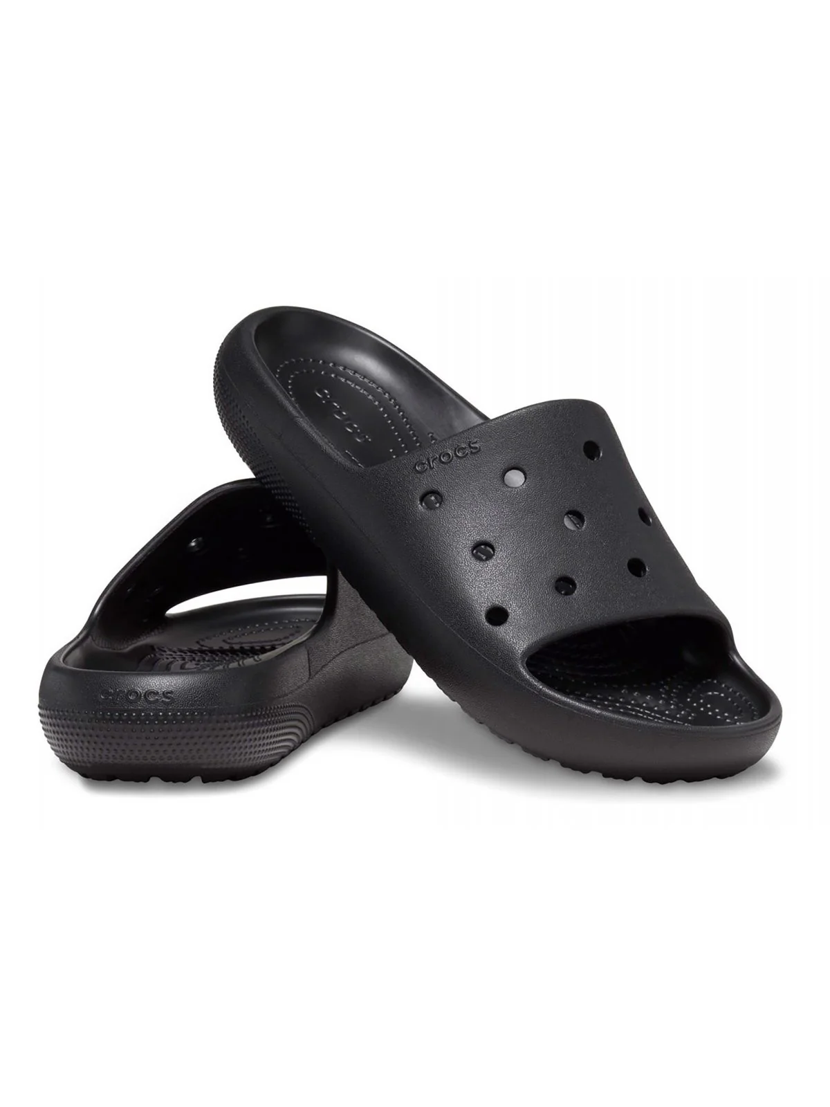 CROCS Ciabatta Unisex adulto Classic Slide 2 209401 001 Nero - Image 3