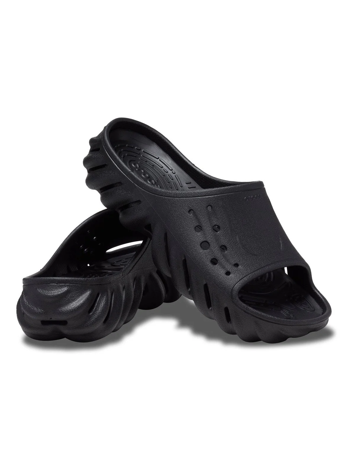CROCS Ciabatta Unisex adulto Echo slide 208170 001 Nero - Image 2