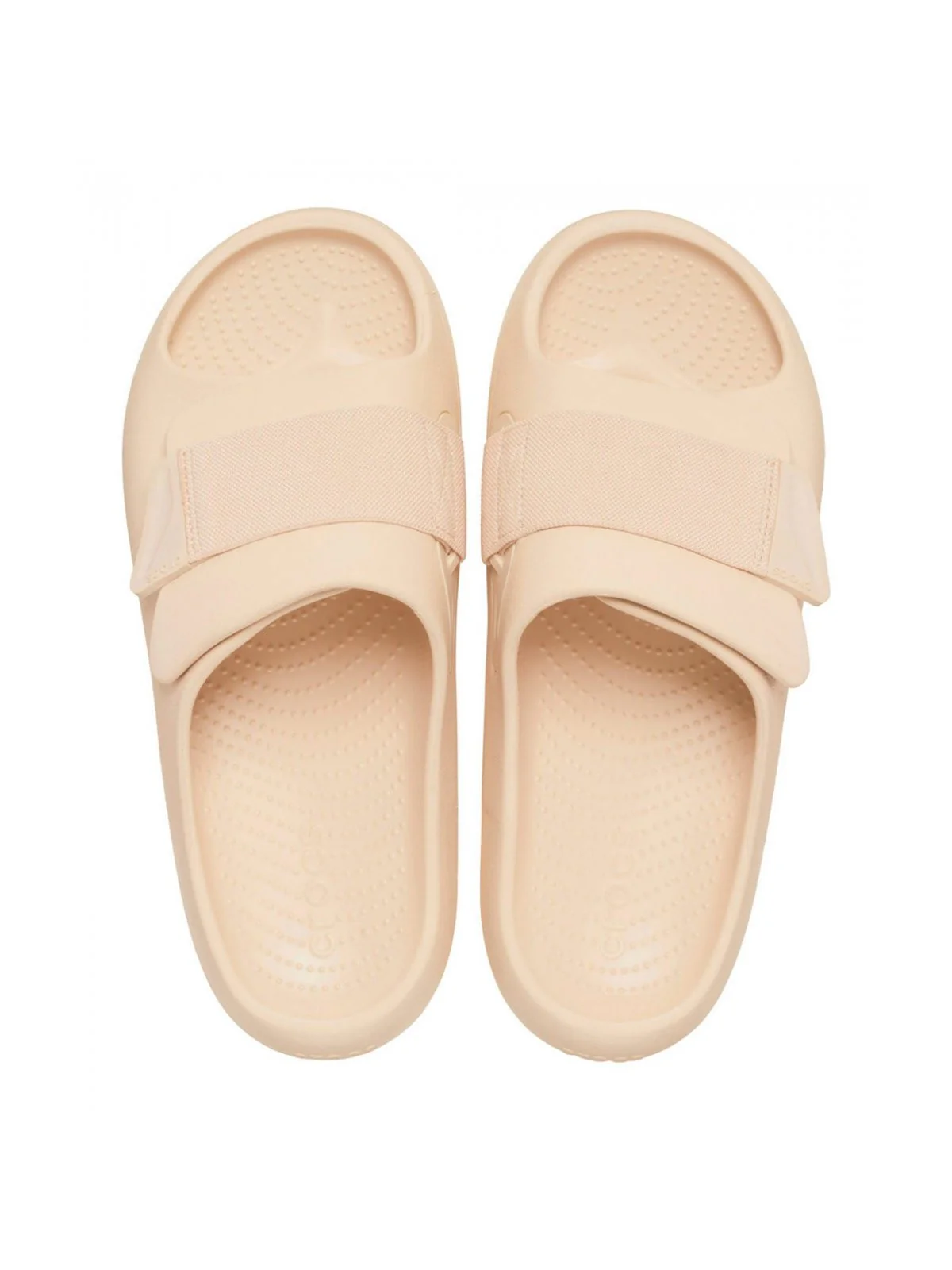 CROCS Ciabatta Unisex adulto Mellow Luxe Recovery Slide 209413 2DS Beige - Image 4