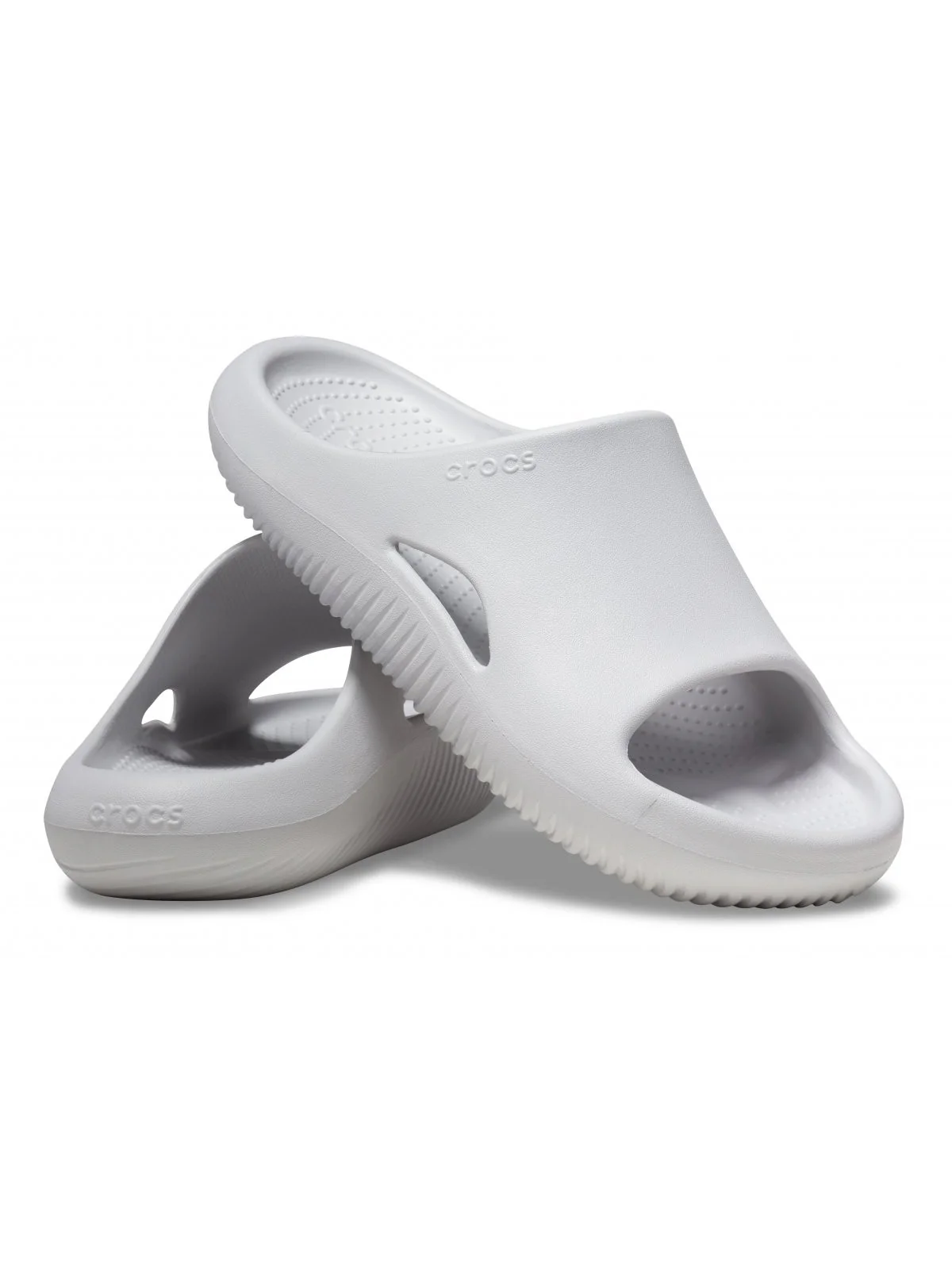 CROCS Ciabatta Unisex adulto Mellow slide 208392 1FT Grigio - Image 3