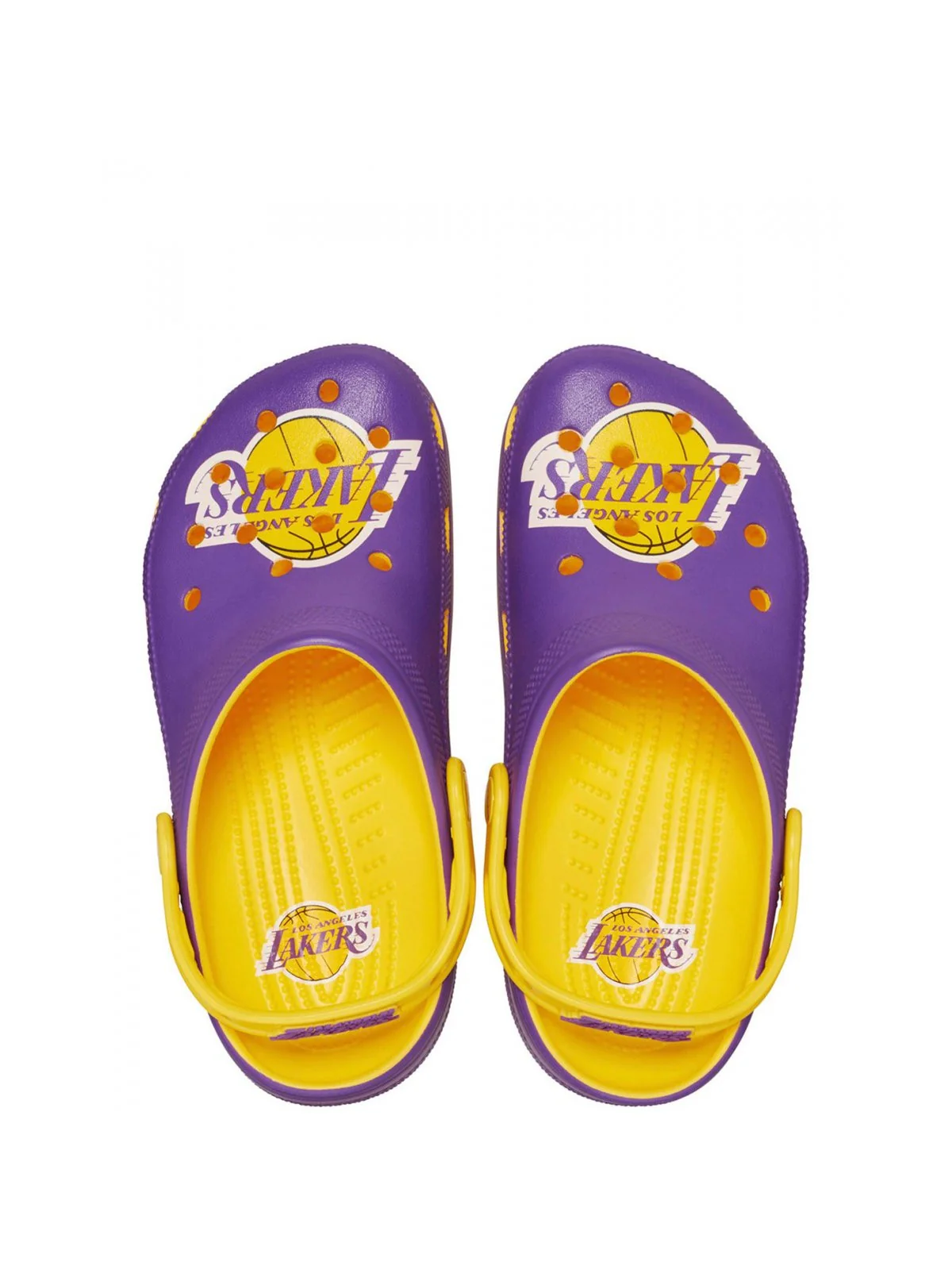 CROCS Ciabatta Unisex adulto NBA Los Angeles Lakers Cls Clg 208650 75Y Viola - Image 5