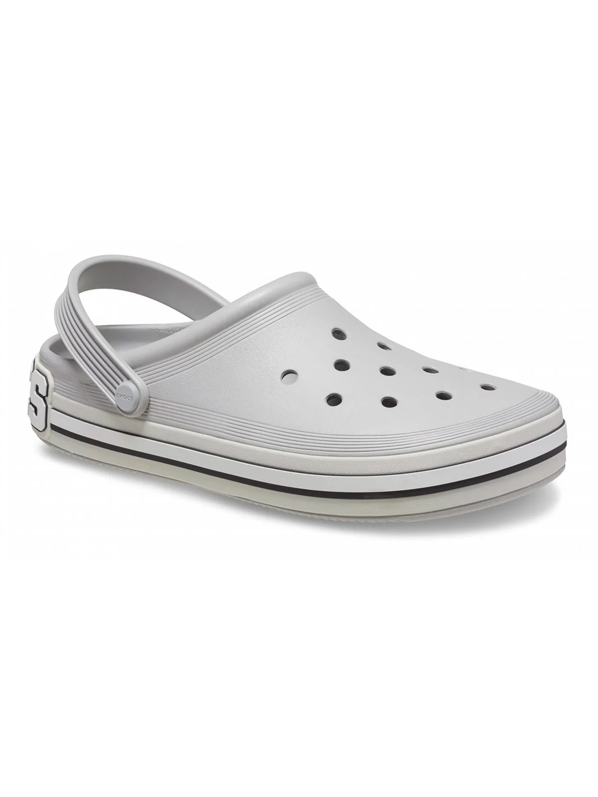 CROCS Ciabatta Unisex adulto Off Court Logo Clog 209651 1FT Grigio - Image 6