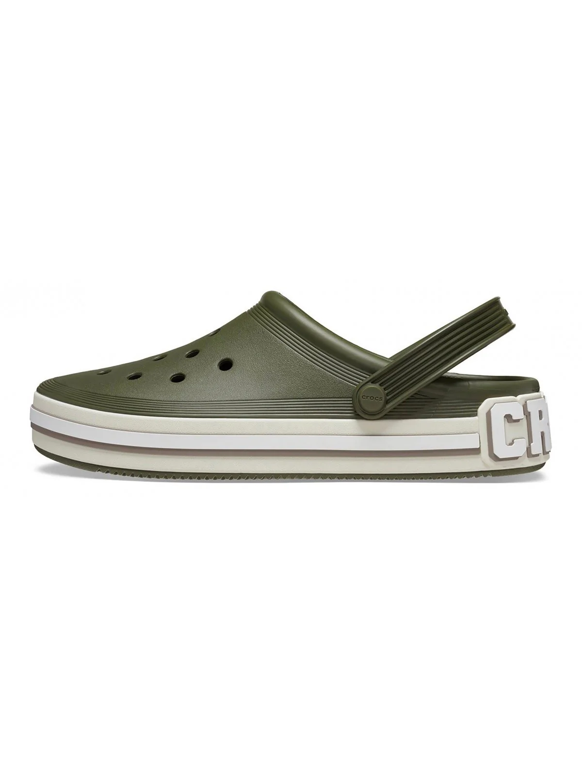 CROCS Ciabatta Unisex adulto Off Court Logo Clog 209651 309 Verde - Image 2