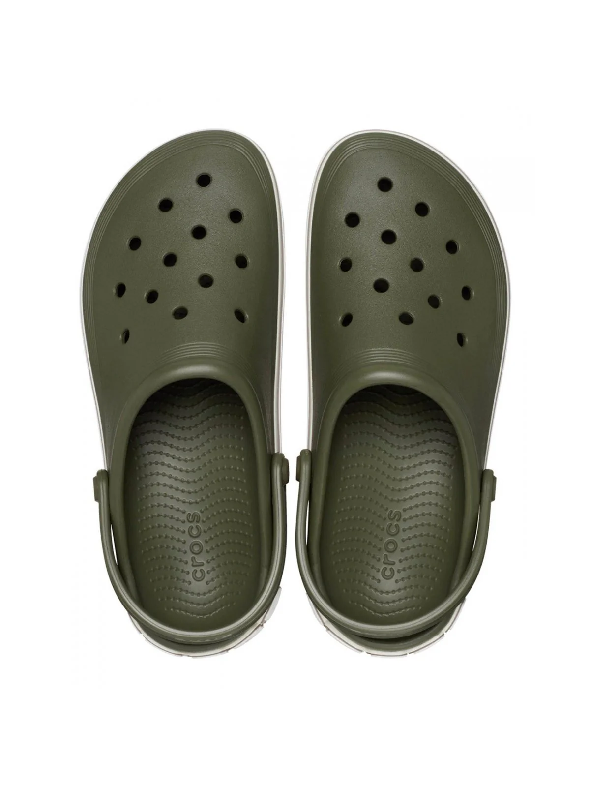 CROCS Ciabatta Unisex adulto Off Court Logo Clog 209651 309 Verde - Image 4