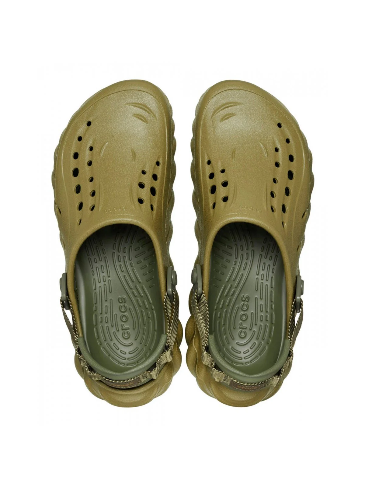 CROCS Ciabatta Uomo Crocs echo clog 207937 3UA Verde - Image 4