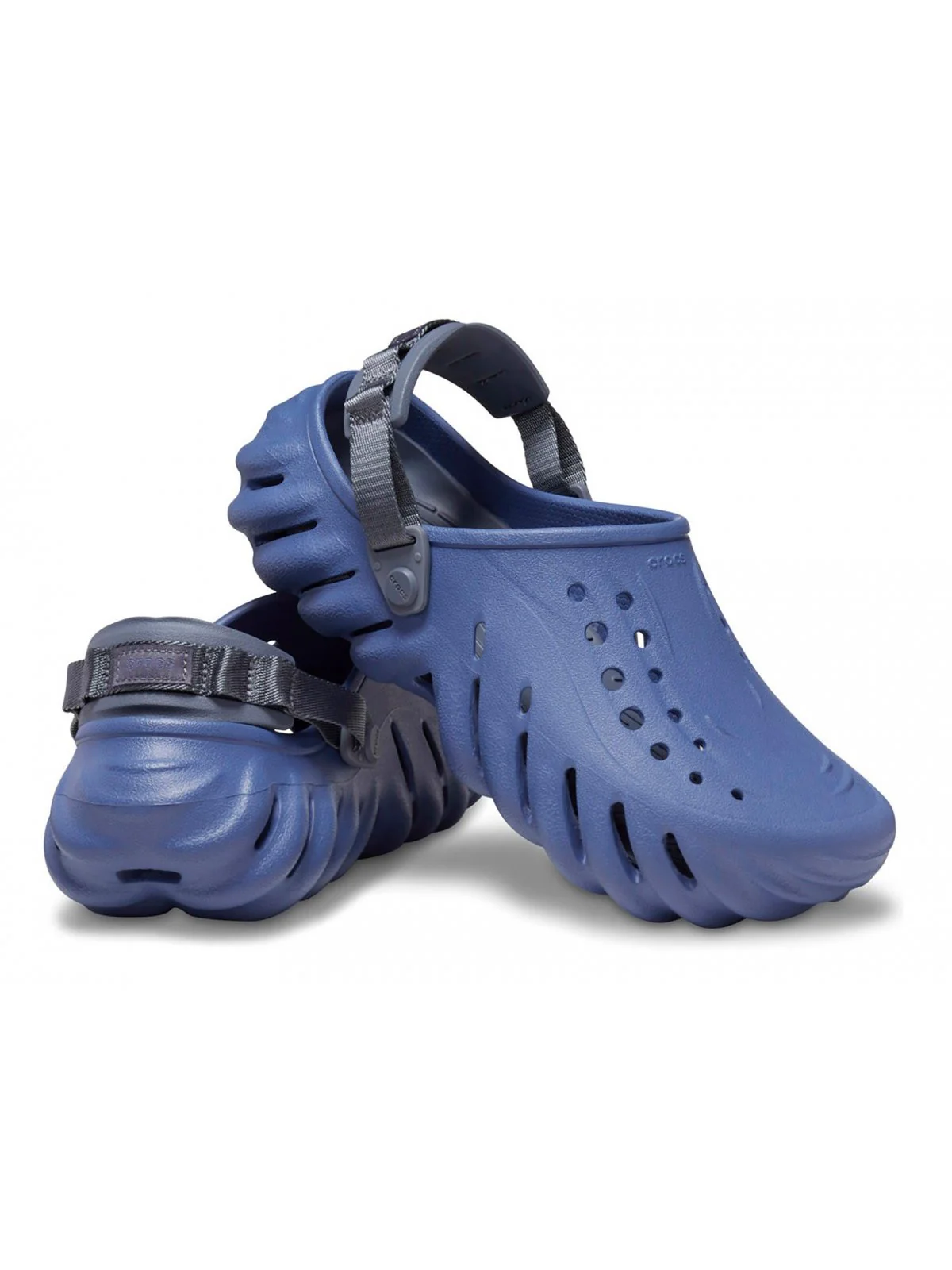 CROCS Ciabatta Uomo Crocs echo clog 207937 402 Blu - Image 3
