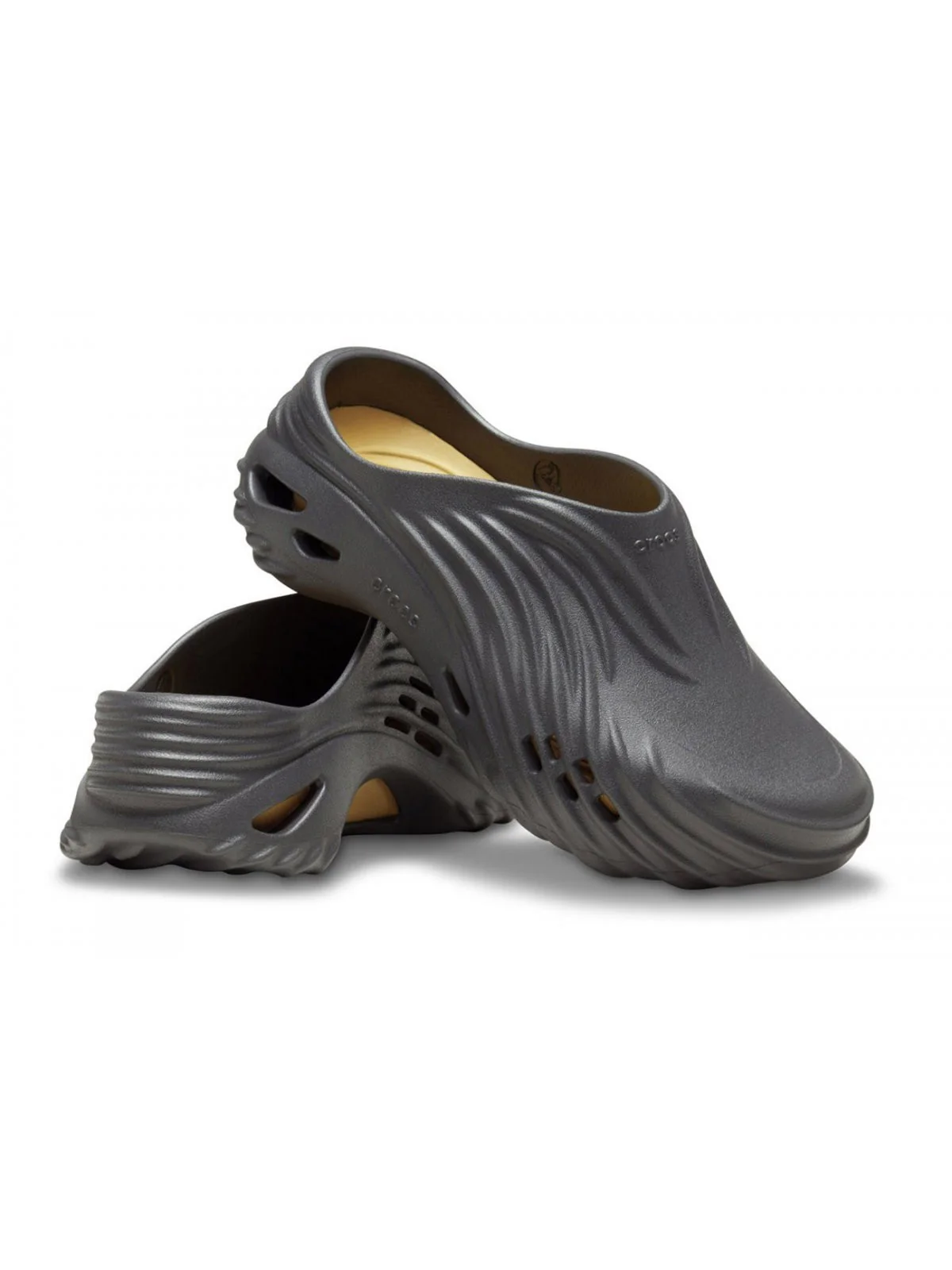 CROCS Ciabatta Uomo Echo Wave 210521 0LD BLACK SAND - Image 3