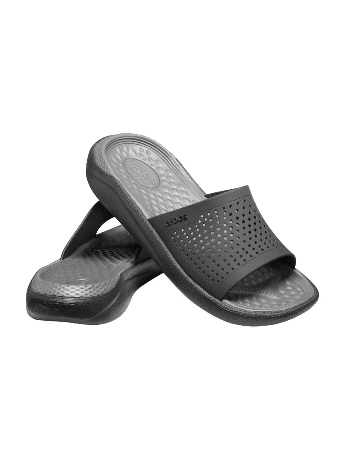 CROCS Ciabatta Uomo LiteRide Slide 205183 0DD Nero - Image 2