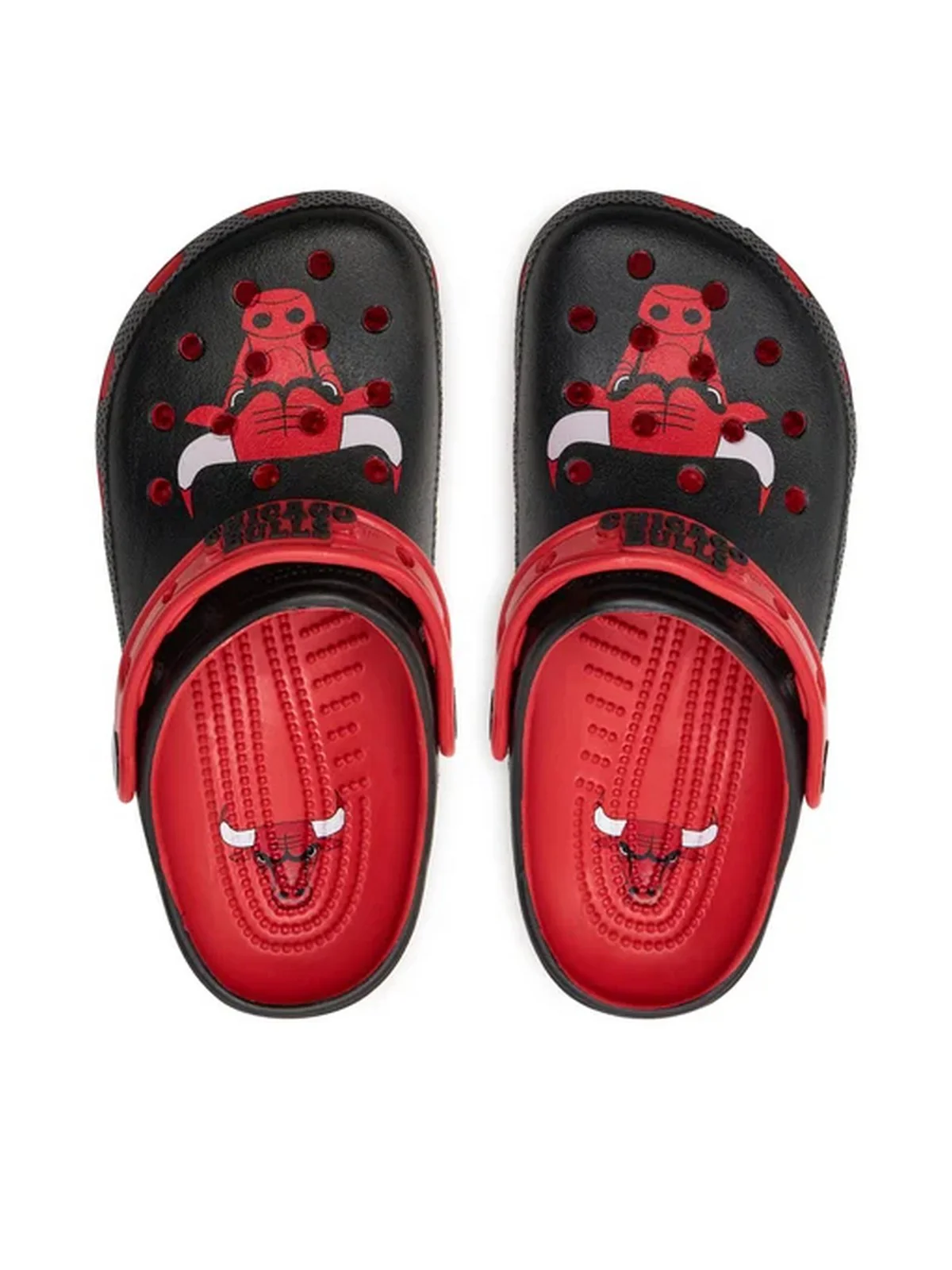 CROCS Ciabatta Uomo NBA Chicago Bulls Classic Clog 209441 6WC Nero - Image 5