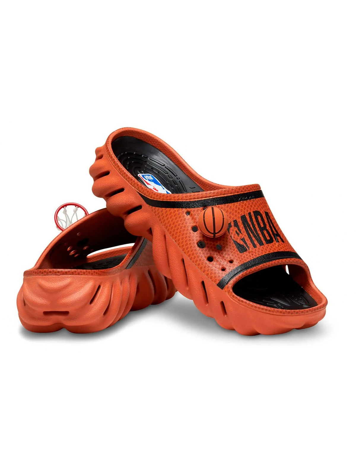 CROCS Ciabatta Uomo NBA Echo Slide 209791 805 SIENNA - Image 3