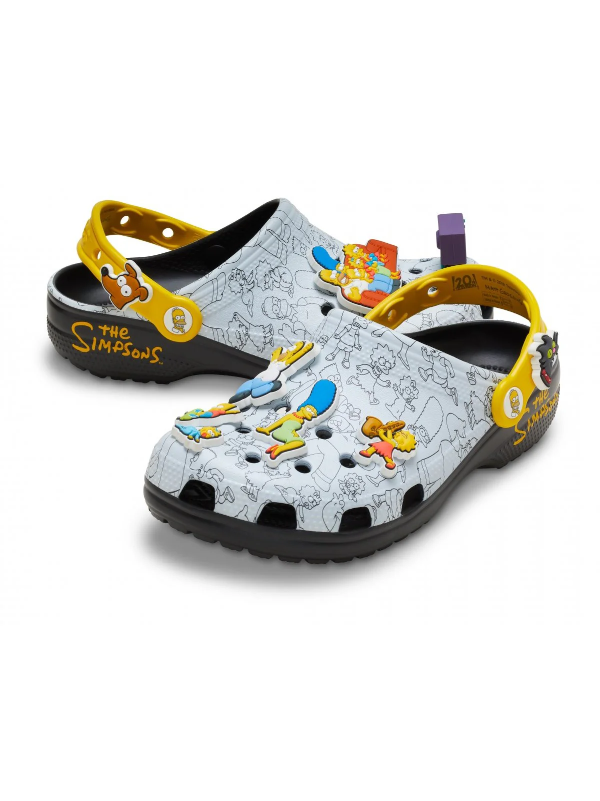 CROCS Ciabatta Uomo The Simpsons Classic Clog 211106 90H MULTI - Image 3