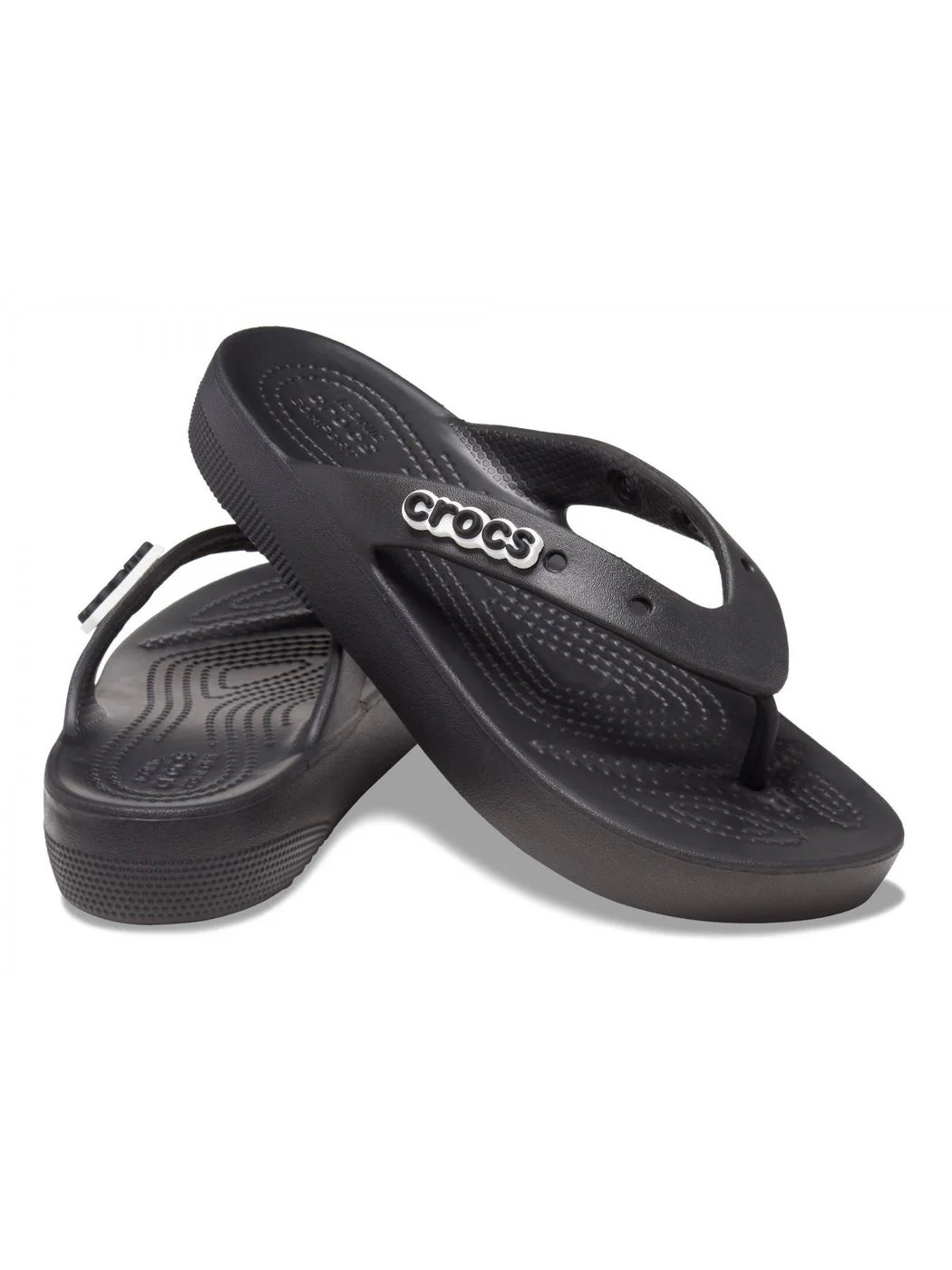 CROCS Infradito Donna Classic Platform Flip W 207714 001 Nero - Image 3