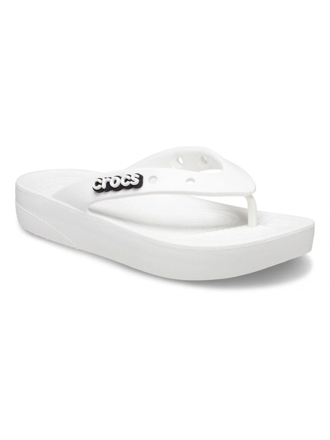 CROCS Infradito Donna Classic Platform Flip W 207714 100 Bianco - Image 2