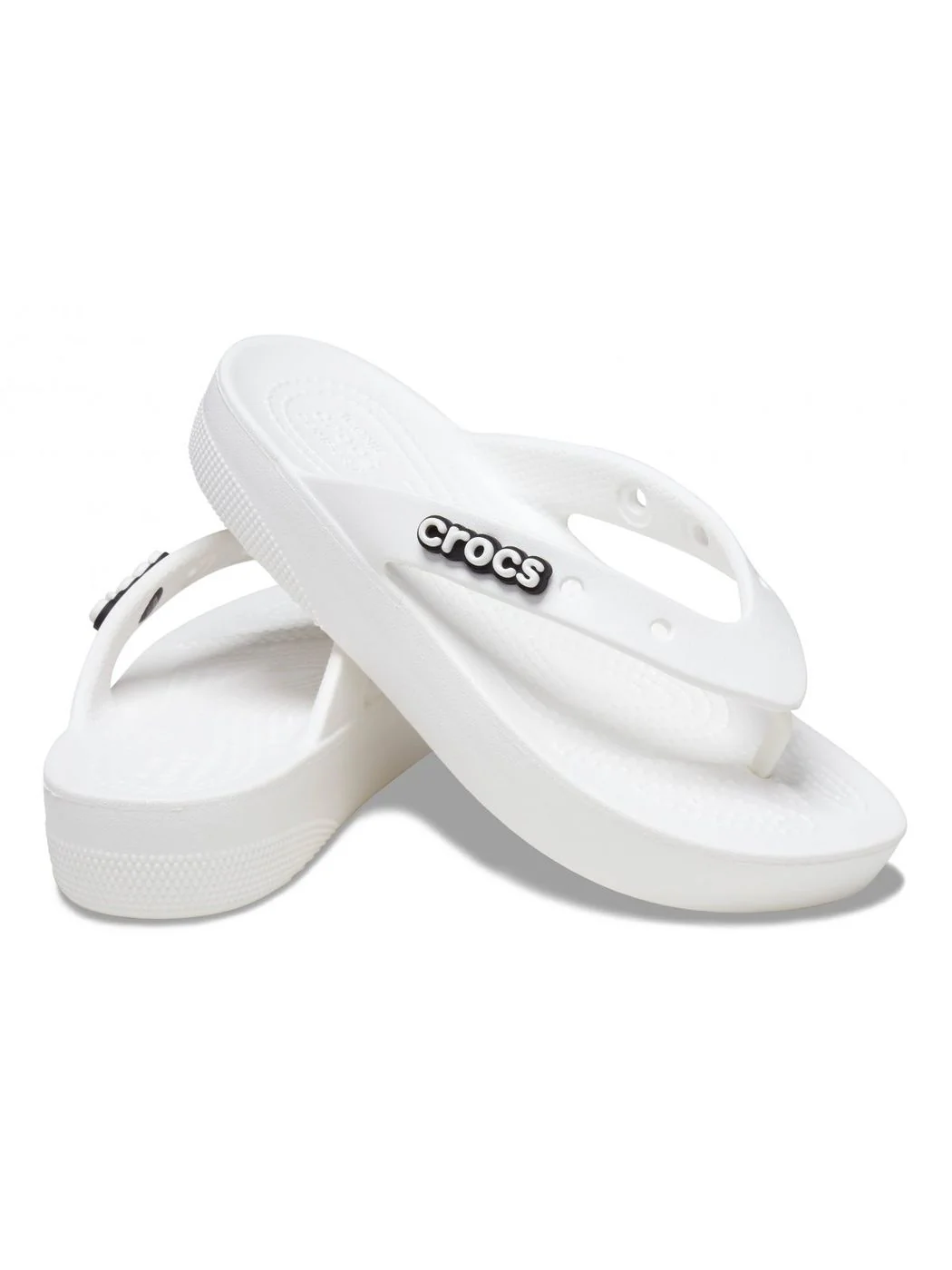 CROCS Infradito Donna Classic Platform Flip W 207714 100 Bianco - Image 5