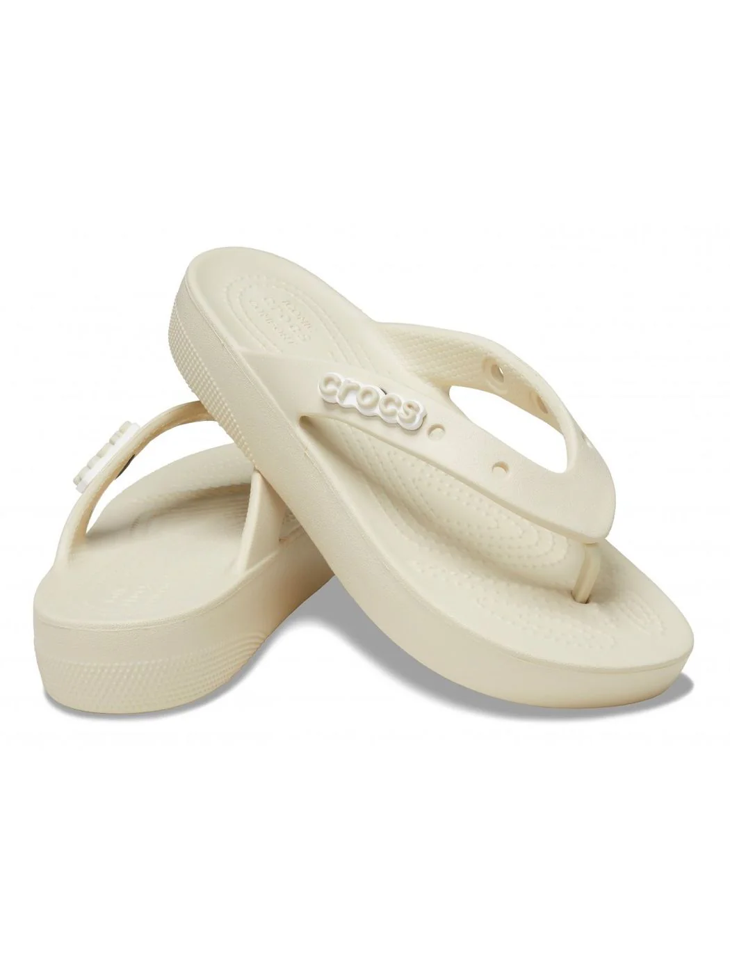 CROCS Infradito Donna Classic Platform Flip W 207714 2Y2 Beige - Image 5