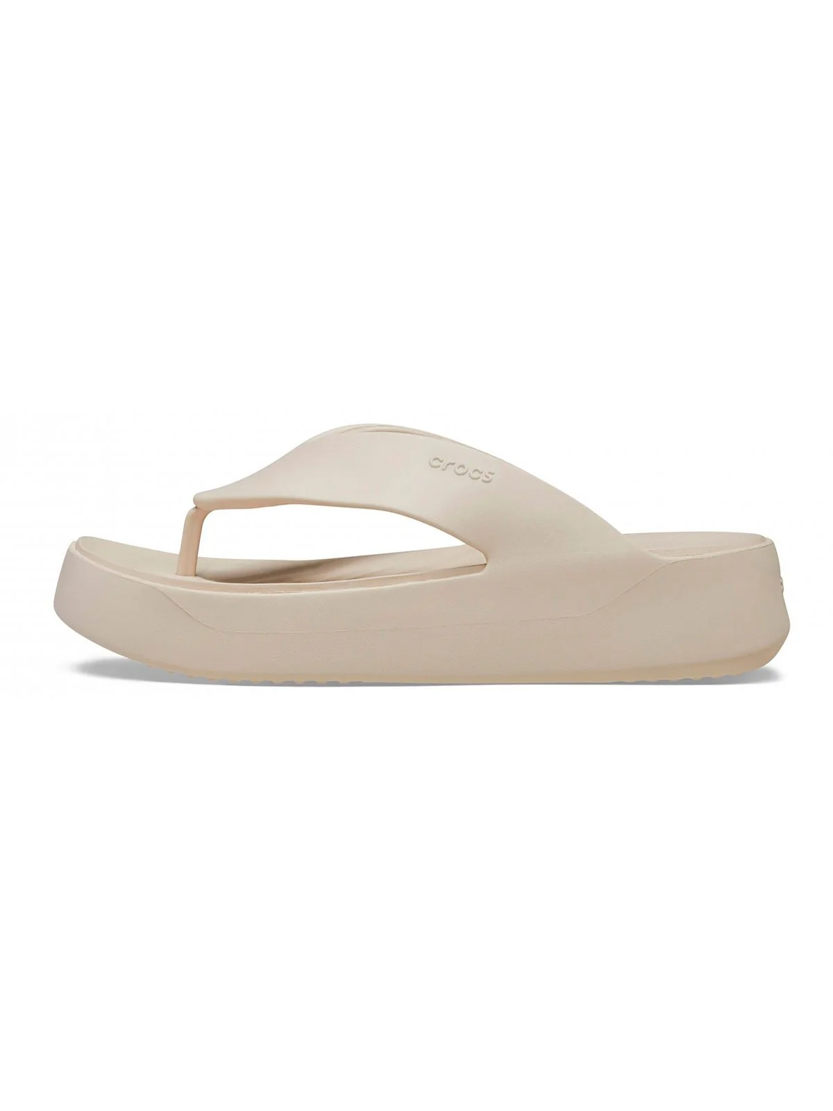 CROCS Infradito Donna Getaway Platform Flip W 209410 160 Beige - Image 2