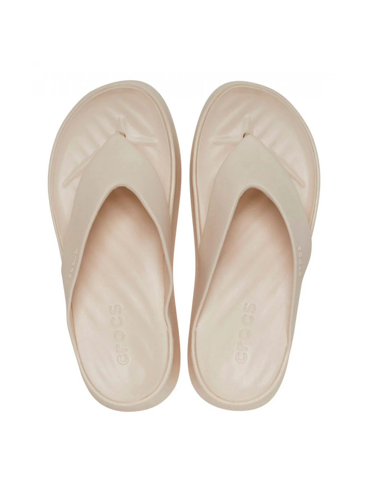 CROCS Infradito Donna Getaway Platform Flip W 209410 160 Beige - Image 4