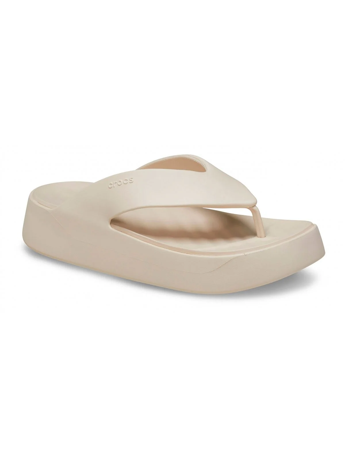 CROCS Infradito Donna Getaway Platform Flip W 209410 160 Beige - Image 6