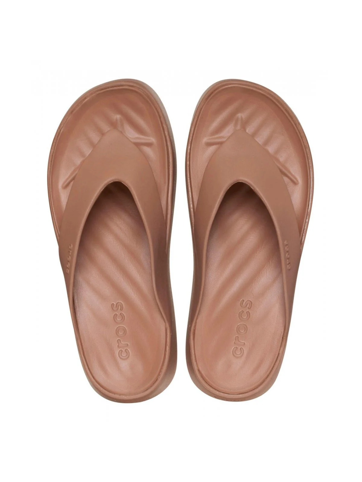 CROCS Infradito Donna Getaway Platform Flip W 209410 2Q9 Marrone - Image 4