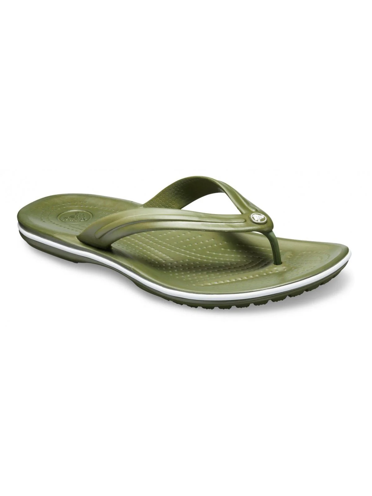 CROCS Infradito Unisex adulto Crocband Flip U 11033 37P Verde - Image 5