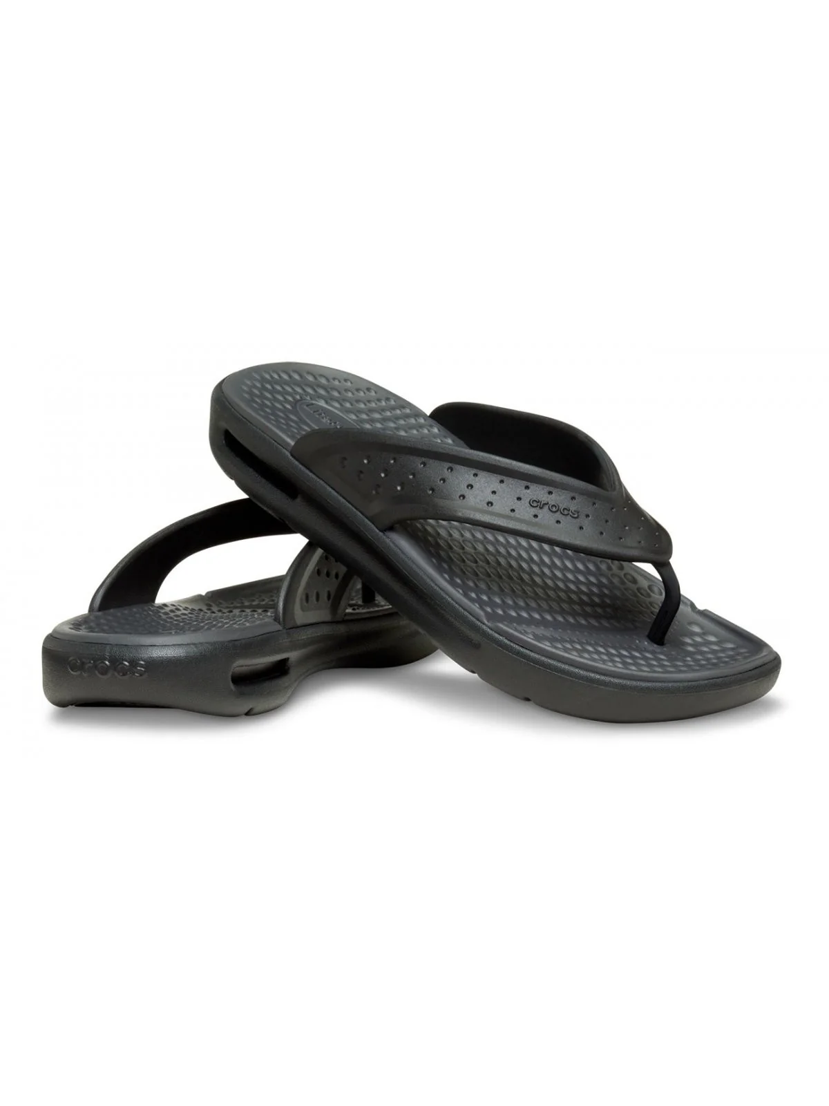 CROCS Infradito Uomo InMotion Flip M 211101 001 BLACK - Image 3
