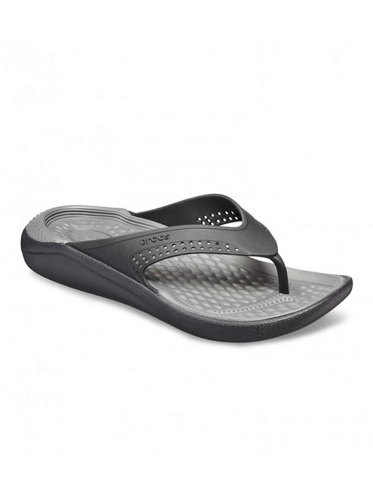 CROCS Infradito Uomo LiteRide Flip 205182 0DD Nero - Image 3