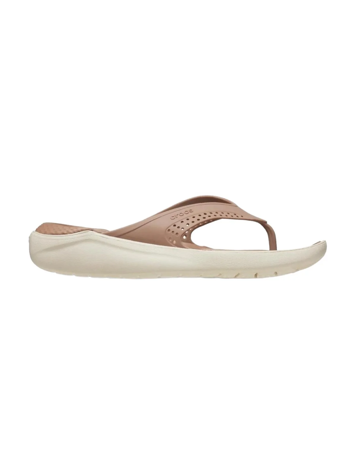 CROCS Infradito Uomo LiteRide Flip 205182 2J3 Beige - Image 3