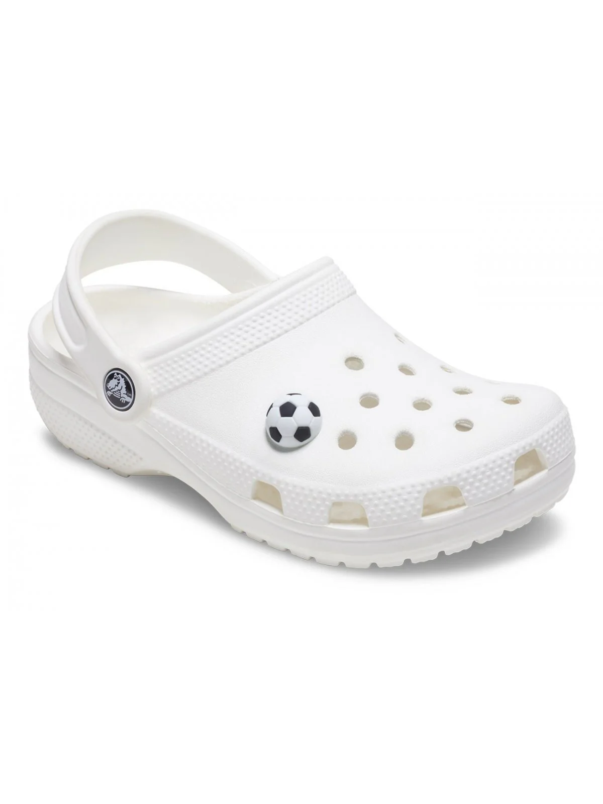 CROCS JIBBITZ Bambini e ragazzi TEXTURED SOCCER BALL CR.4875 JIB BIANCO - Image 3