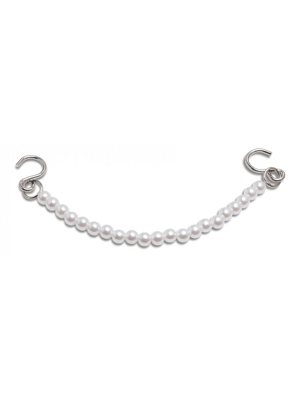 CROCS JIBBITZ Donna Pearl Strap Chain CR.4251 JIB Bianco - Image 2