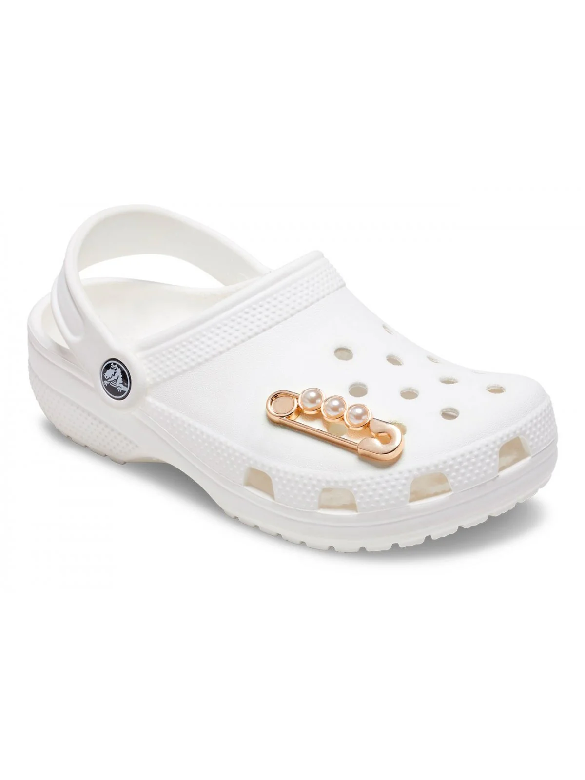 CROCS JIBBITZ Unisex adulto Gold and Pearl Safety Pin CR.4927 JIB Oro - Image 3