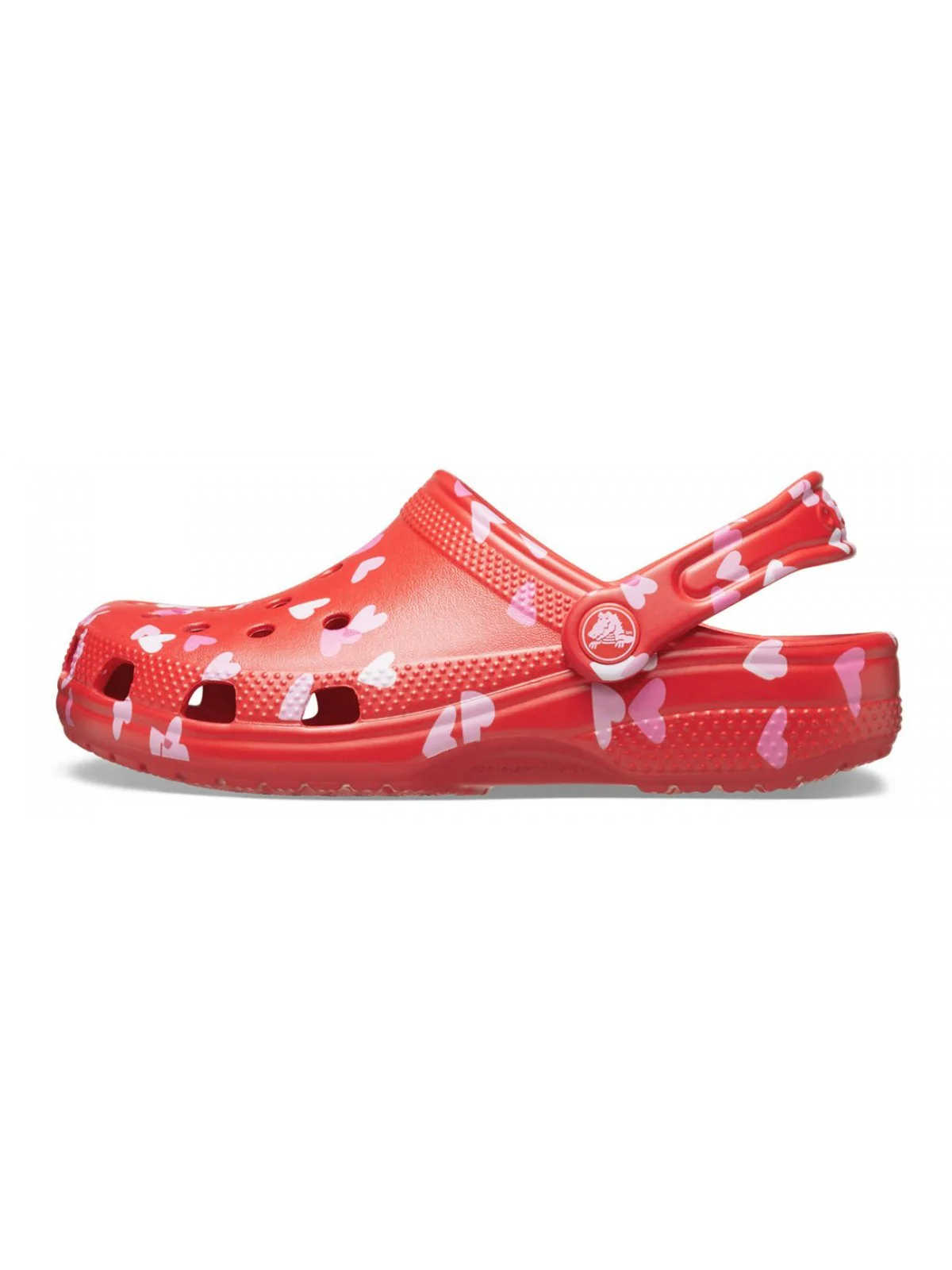 CROCS Sabot Bambine e ragazze Classic VDay Clog K 209754 6ZR Rosso - Image 2