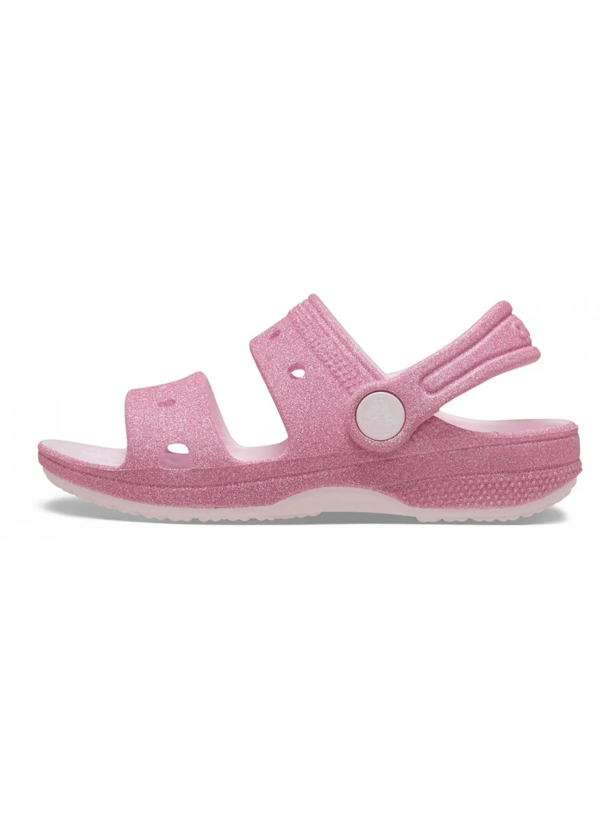CROCS Sandalo Bambine e ragazze Classic Crocs Glitter Sandal T 207983 6ZW PINK MILK - Image 2