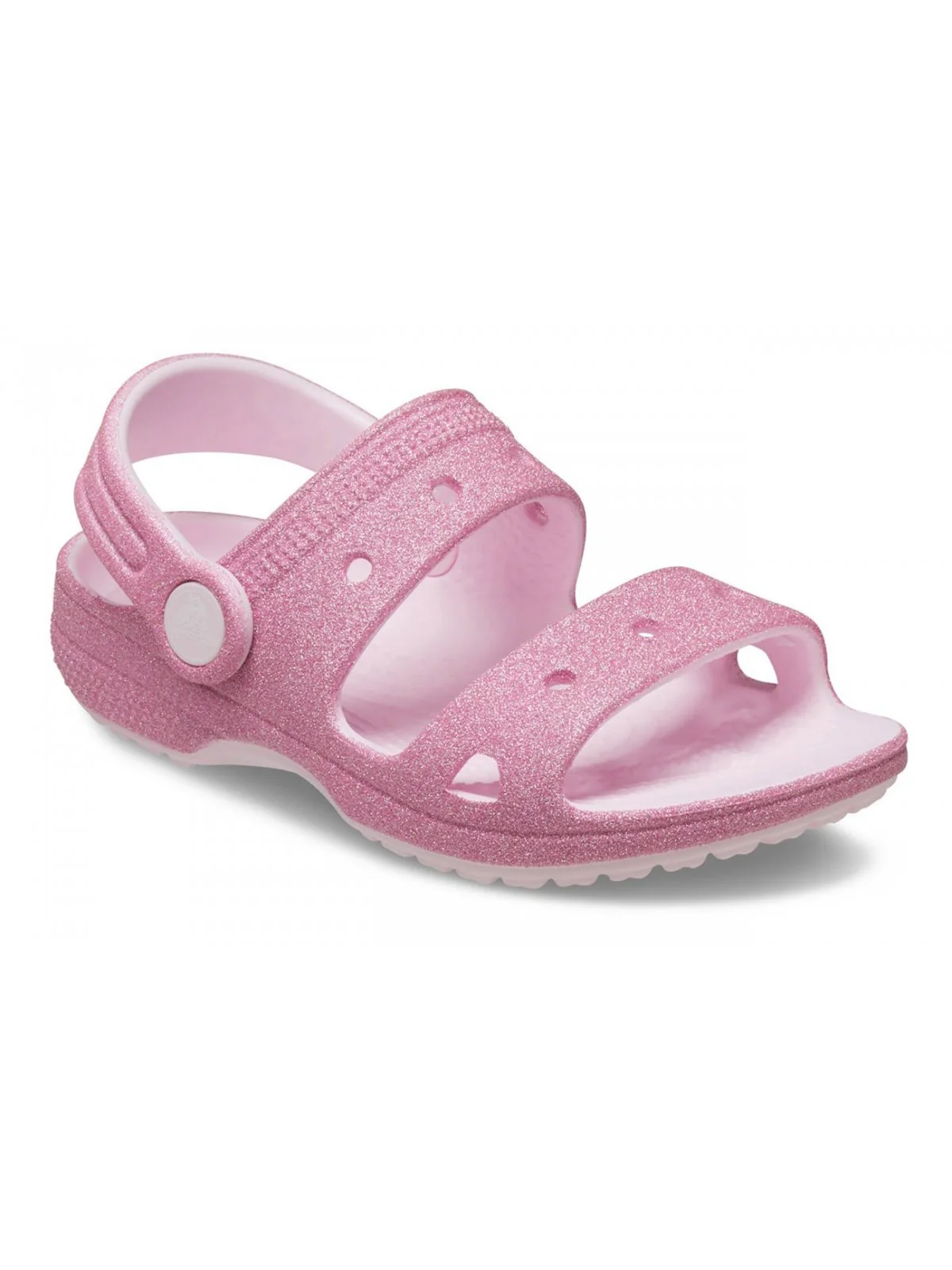 CROCS Sandalo Bambine e ragazze Classic Crocs Glitter Sandal T 207983 6ZW PINK MILK - Image 6