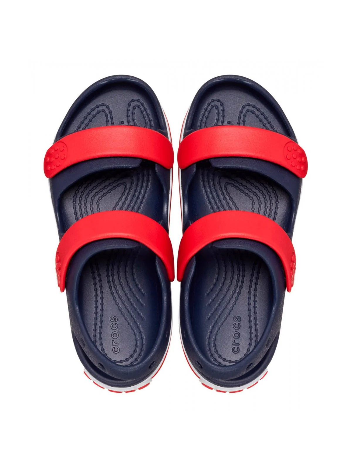 CROCS Sandalo Bambini e ragazzi Crocband Cruiser Sandal K 209423 4OT NAVY/VARSITY RED - Image 4