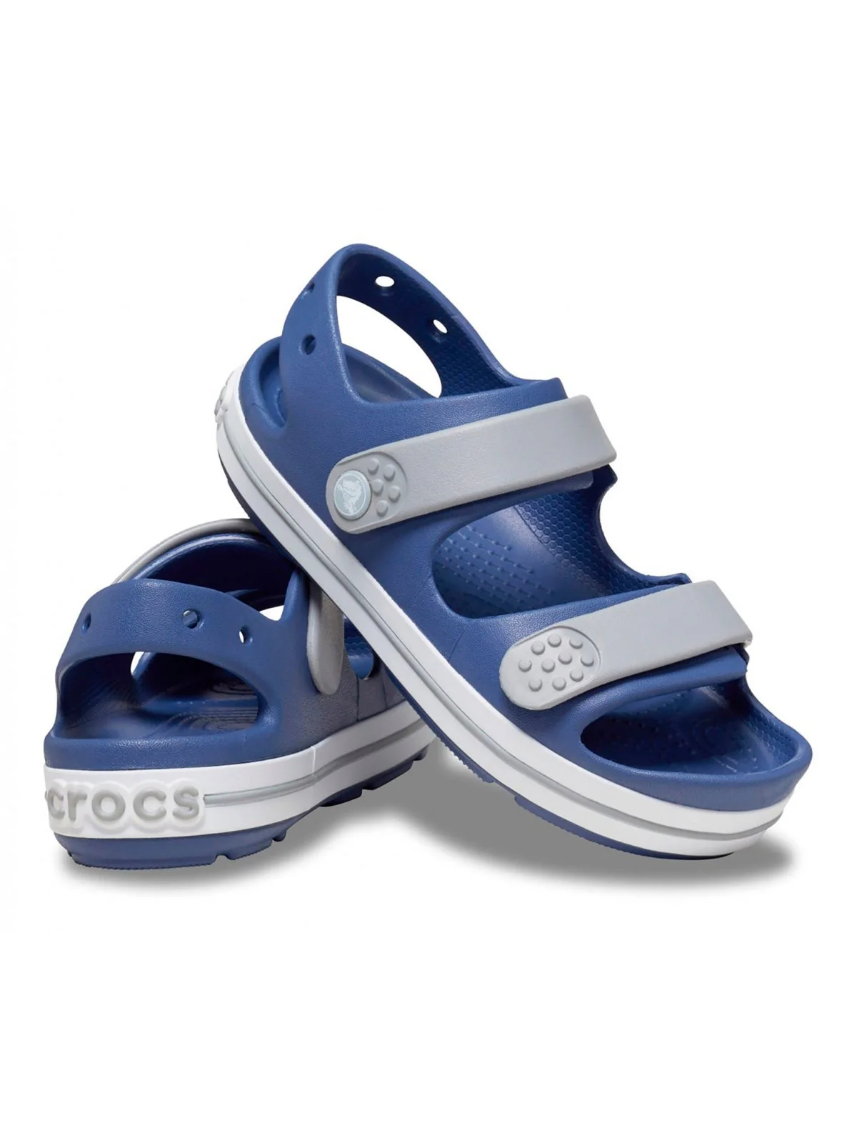 CROCS Sandalo Bambini e ragazzi Crocband Cruiser Sandal K 209423 5AH Grigio - Image 3